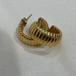 Mejuri Charlotte Bold Hoops, 18k Gold Vermeil